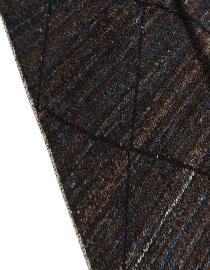 Detail image of  8' x 10' 4  Hand Knotted Moroccan Wool Rug