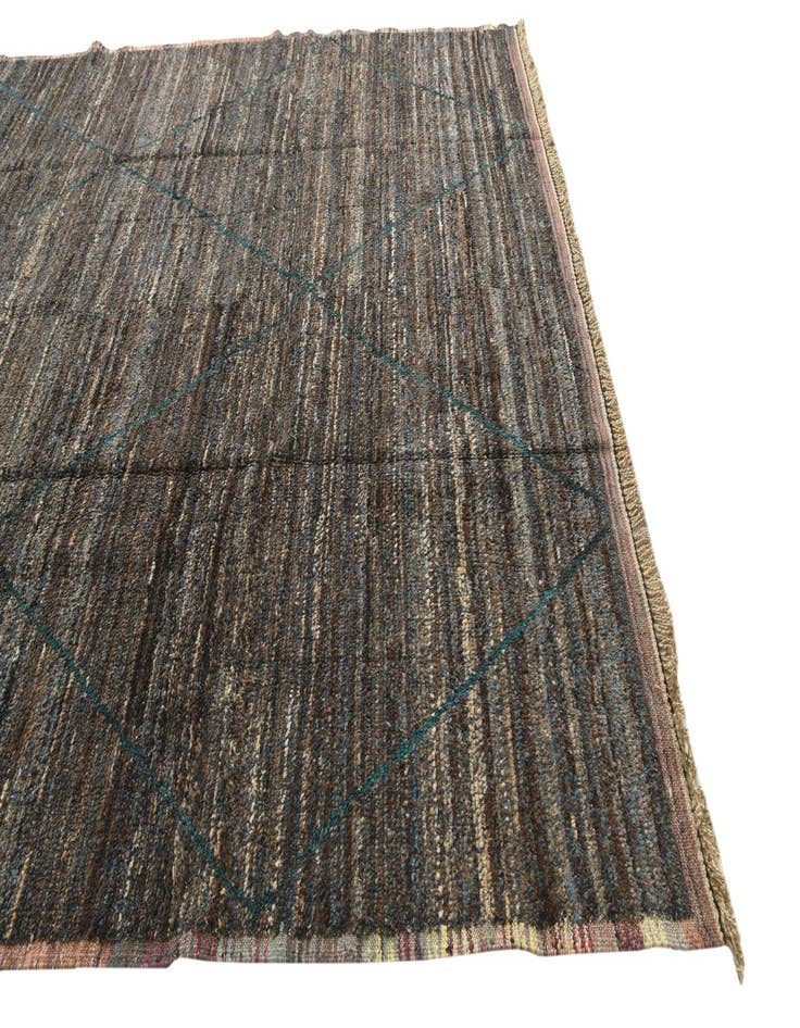 Detail image of  8' 9 x 12' 9  Hand Knotted Moroccan Wool Rug