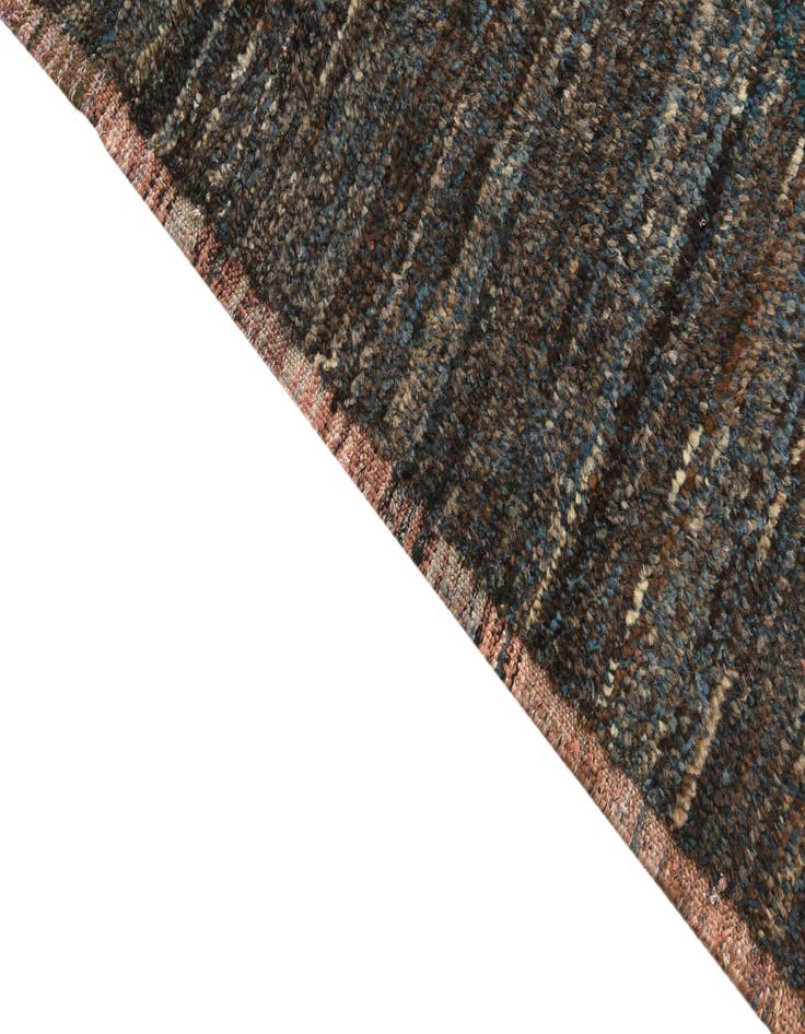 Detail image of  8' 9 x 12' 9  Hand Knotted Moroccan Wool Rug