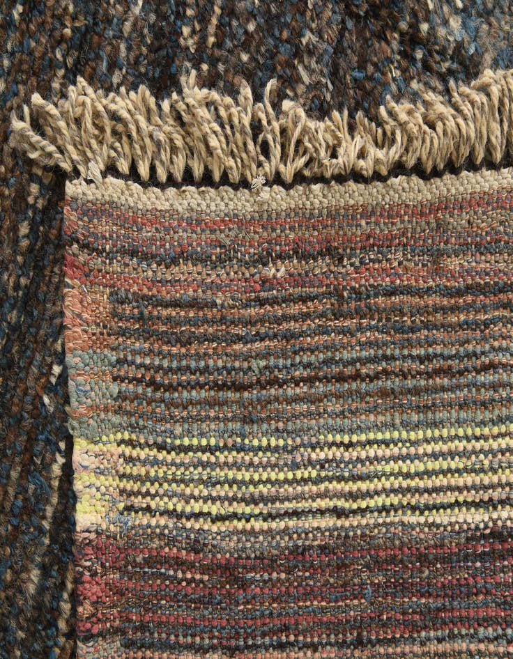 Detail image of  8' 9 x 12' 9  Hand Knotted Moroccan Wool Rug