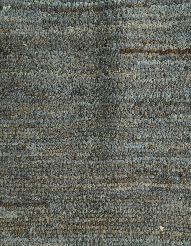 Detail image of  9' 3 x 12' 3  Hand Knotted Moroccan Wool Rug