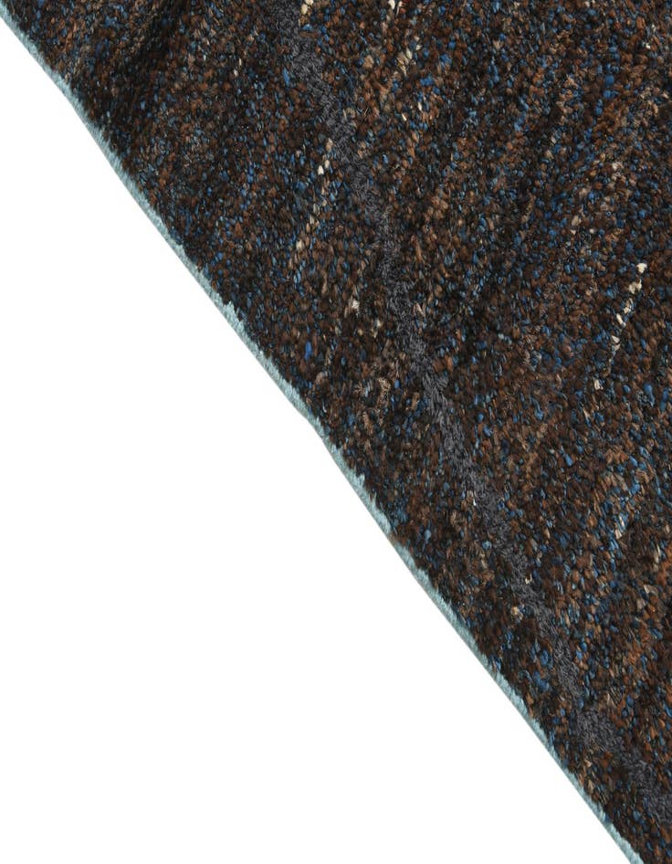 Detail image of  6' 1 x 9' 7  Hand Knotted Moroccan Wool Rug