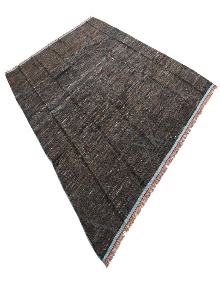 Detail image of  8' x 10' 8  Hand Knotted Moroccan Wool Rug