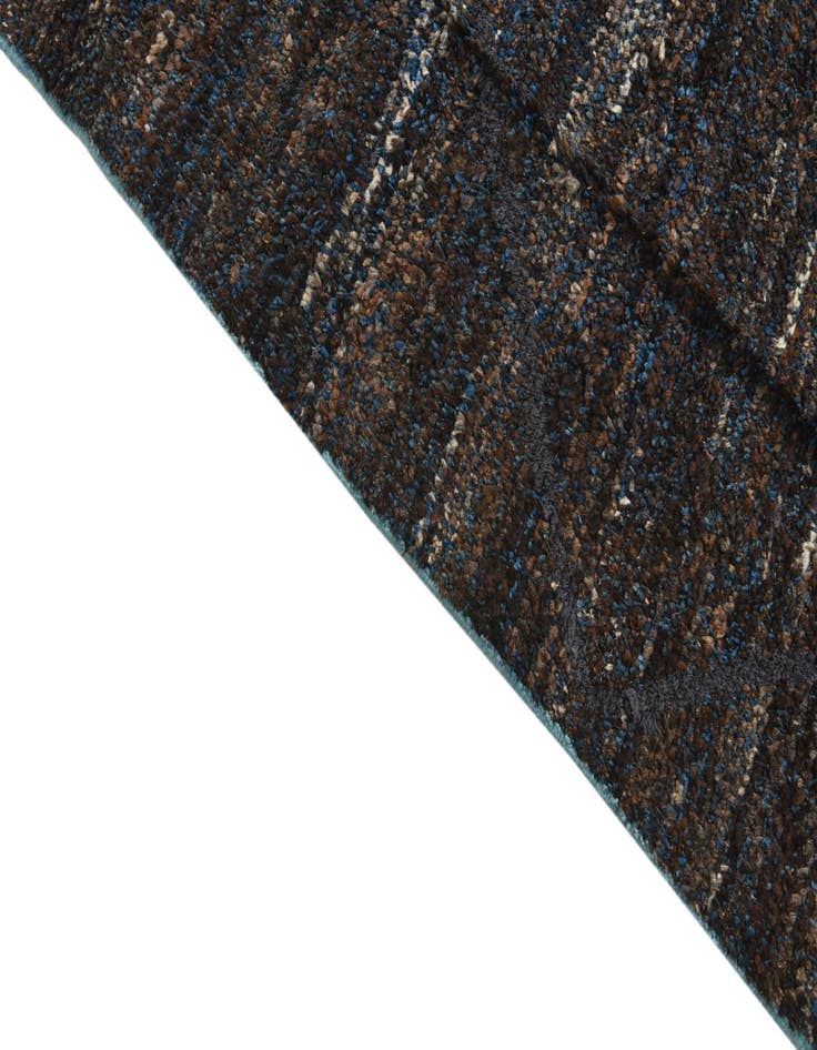 Detail image of  8' x 10' 8  Hand Knotted Moroccan Wool Rug