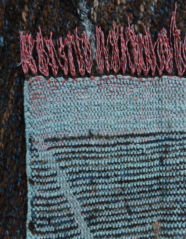 Detail image of  8' x 10' 9  Hand Knotted Moroccan Wool Rug