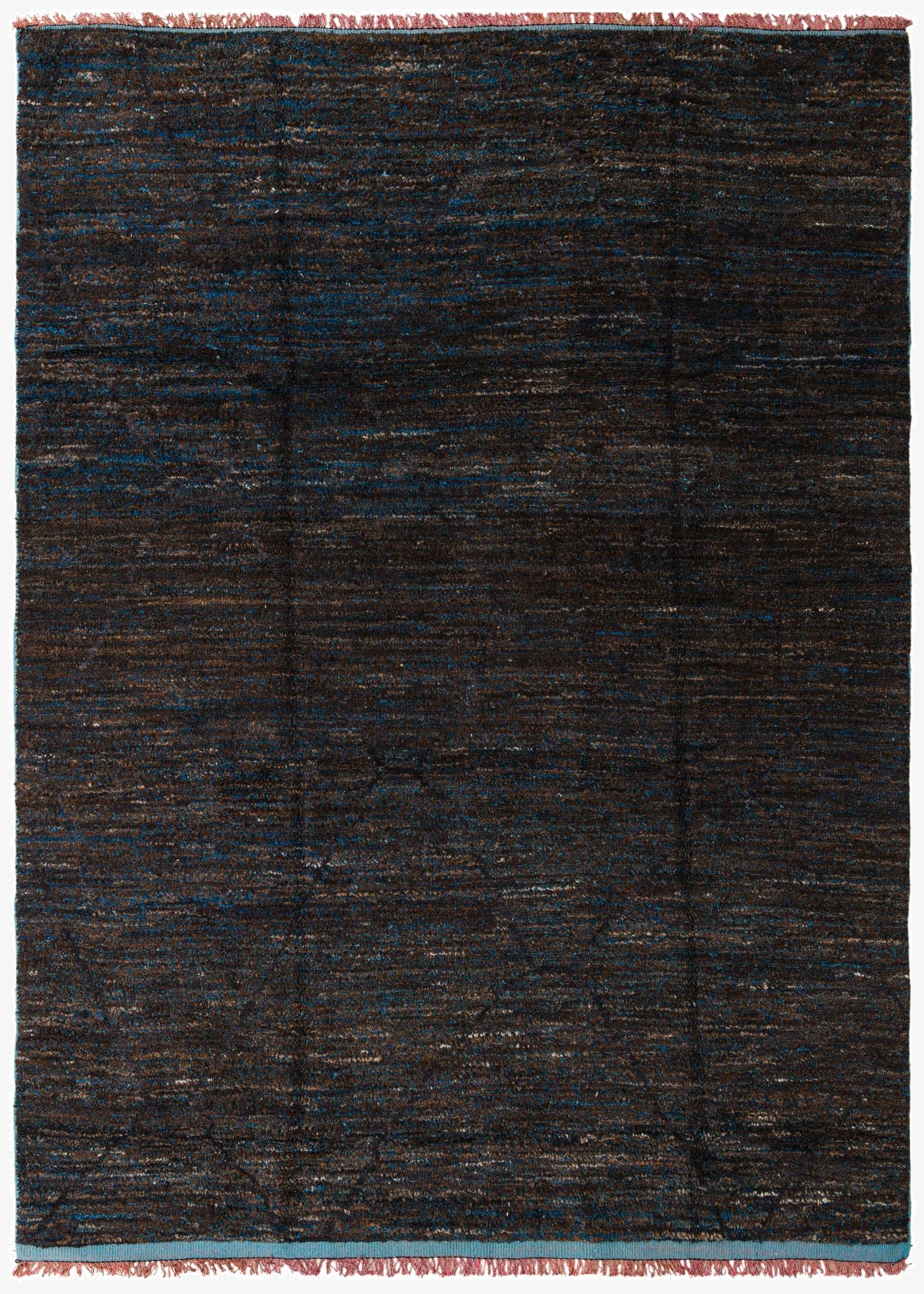  8' 9 x 12' 1  Hand Knotted Moroccan Wool Rug