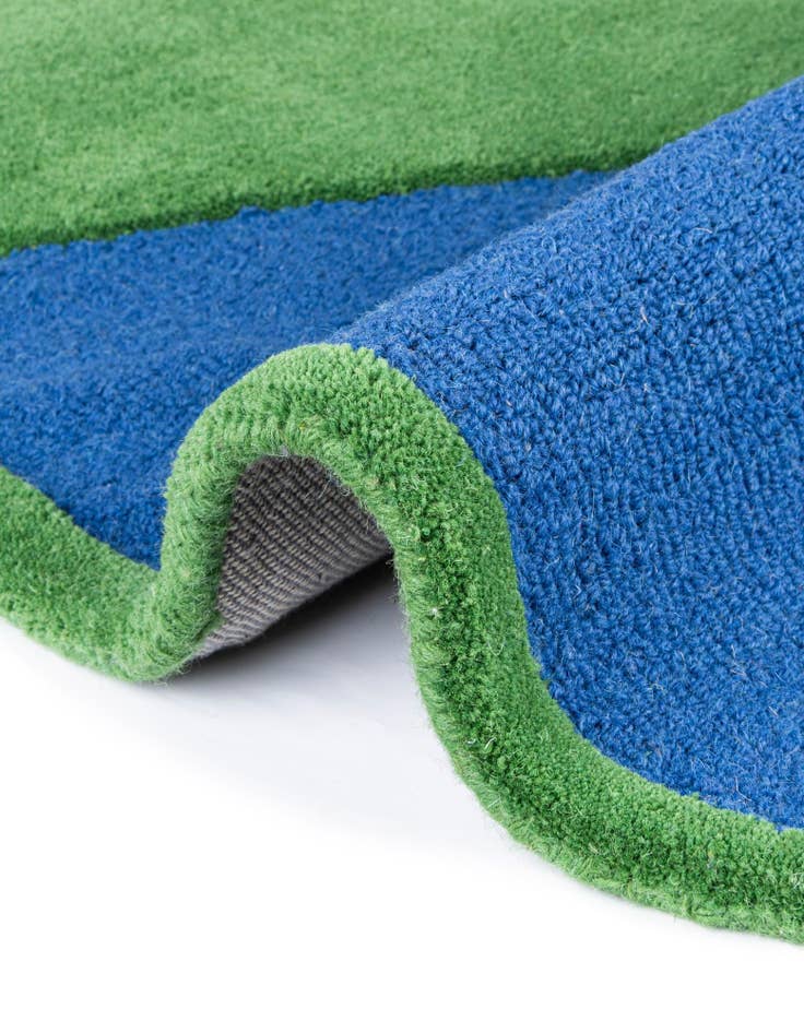 Detail image of  4' 1 x 4' 1 Playtime Kids Wool Freeform Rug