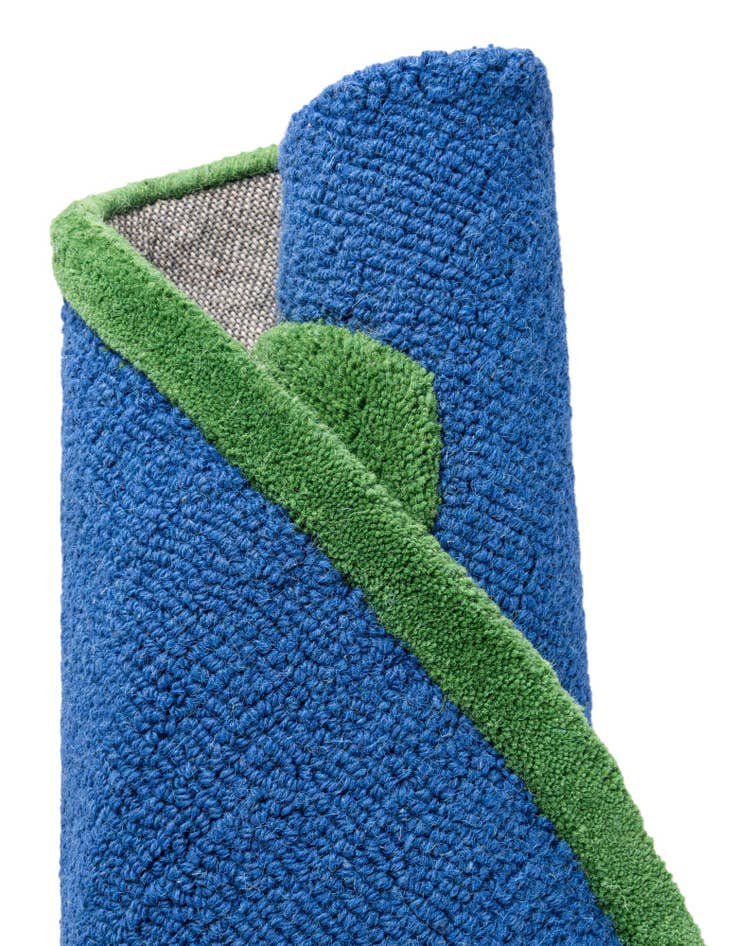 Detail image of  4' 1 x 4' 1 Playtime Kids Wool Freeform Rug