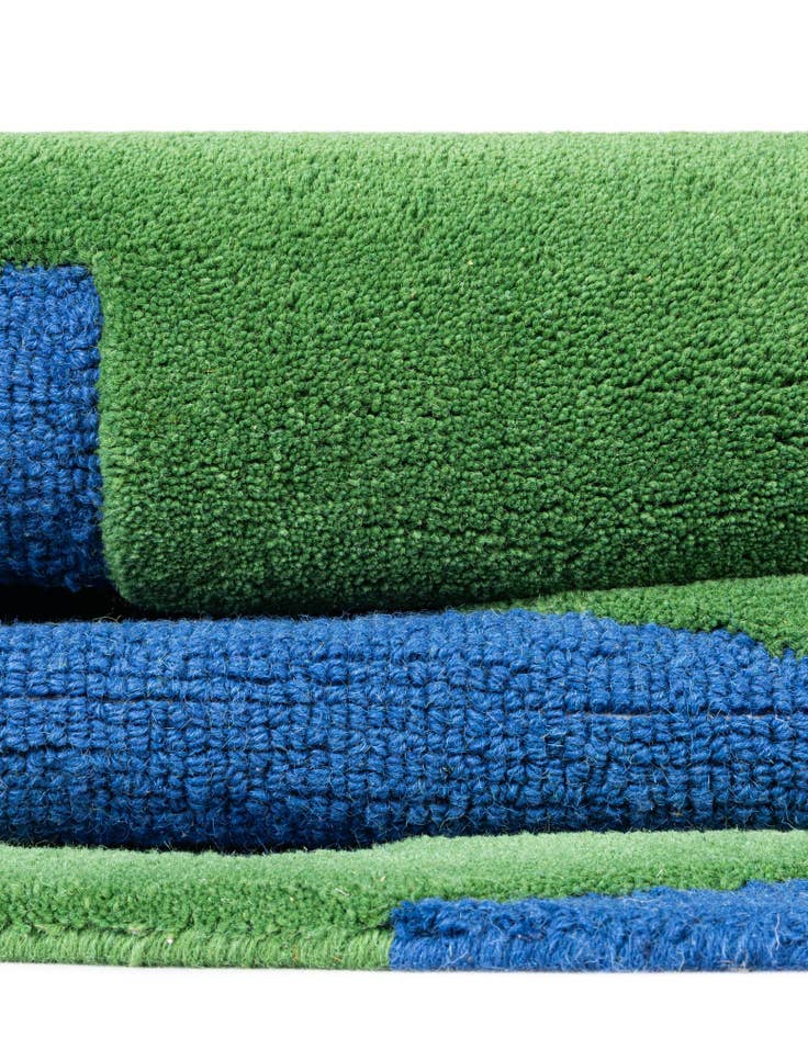 Detail image of  4' 1 x 4' 1 Playtime Kids Wool Freeform Rug