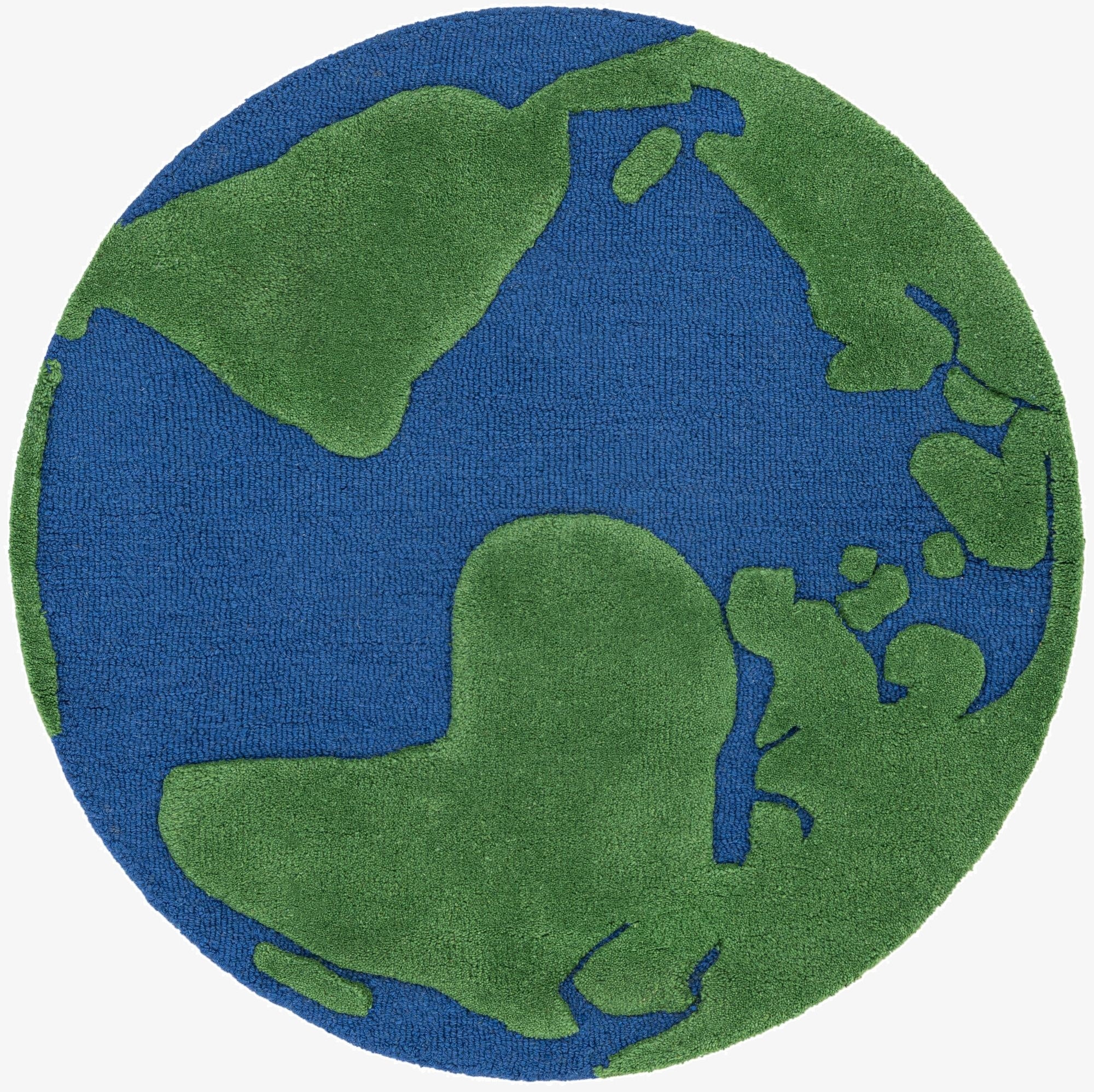  3' 1 x 3' 1 Playtime Kids Wool Freeform Rug