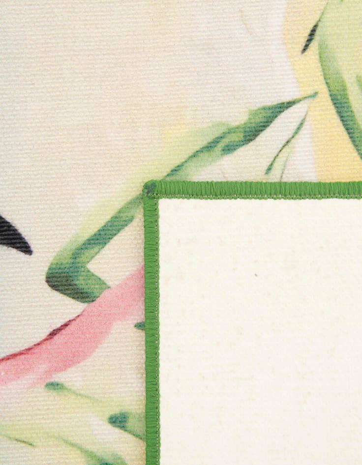 Detail image of  4' x 6'  Washable Jill Zarin Caribbean Dominica Indoor / Outdoor Rug