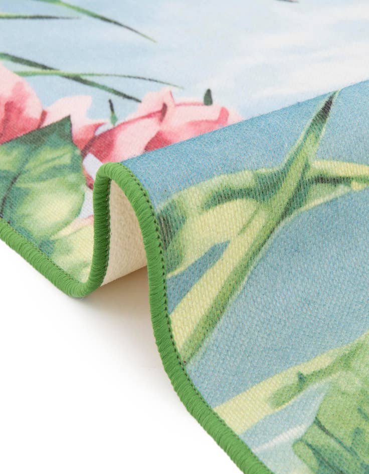 Detail image of  4' x 6'  Washable Jill Zarin Caribbean Dominica Indoor / Outdoor Rug