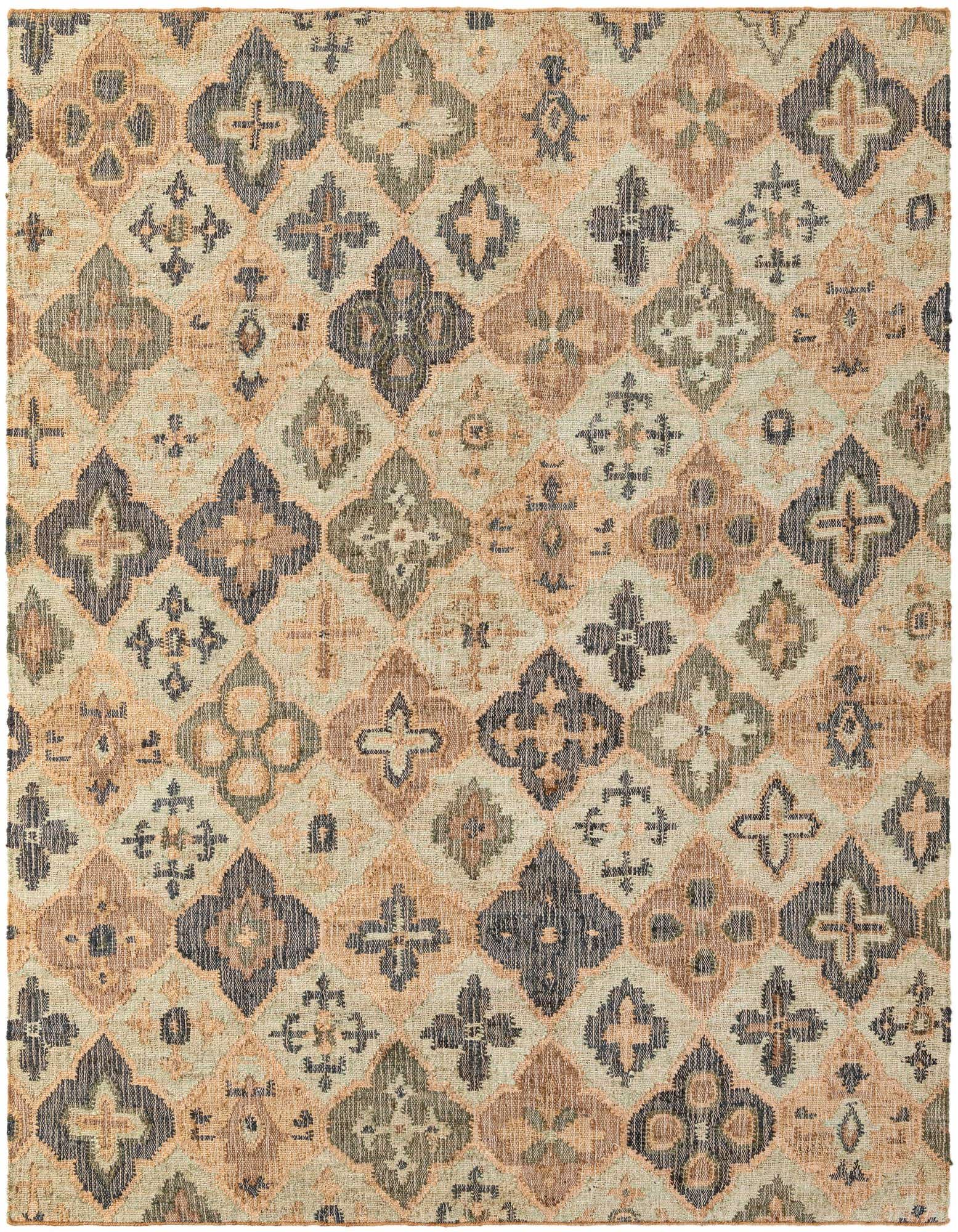 Primary image  7' 10 x 10'  Hand Woven Kala Handwoven Jute Rug
