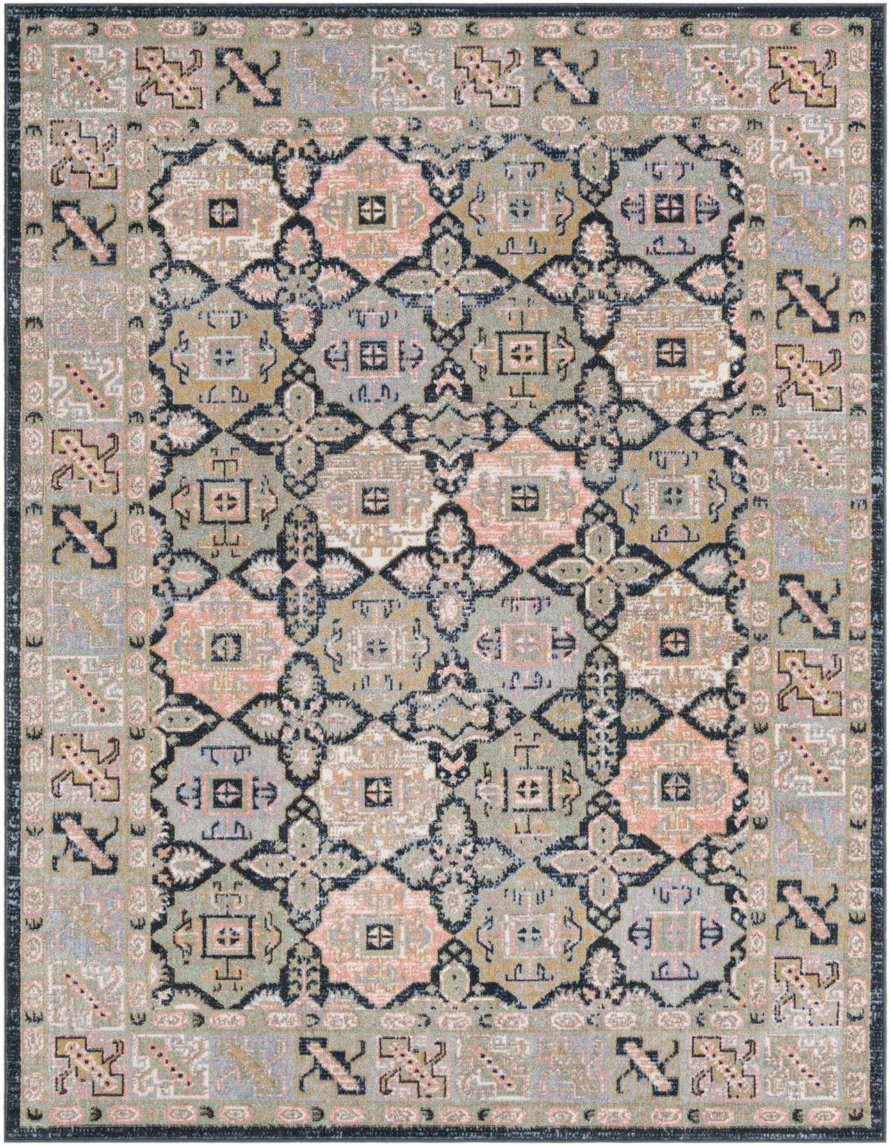 Primary image  5' 3 x 8' Kamala Washable Rug