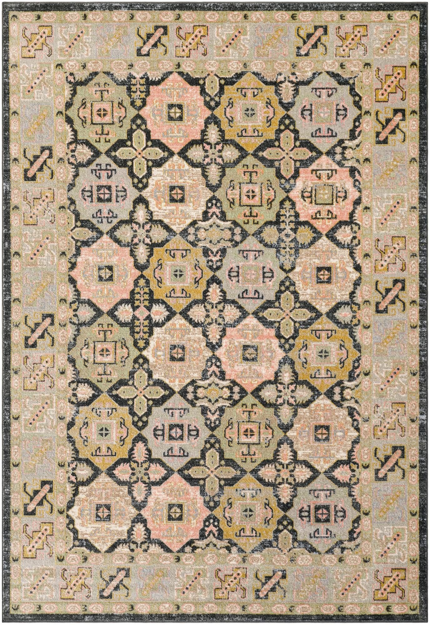 Rug Blue and Green Swatch link