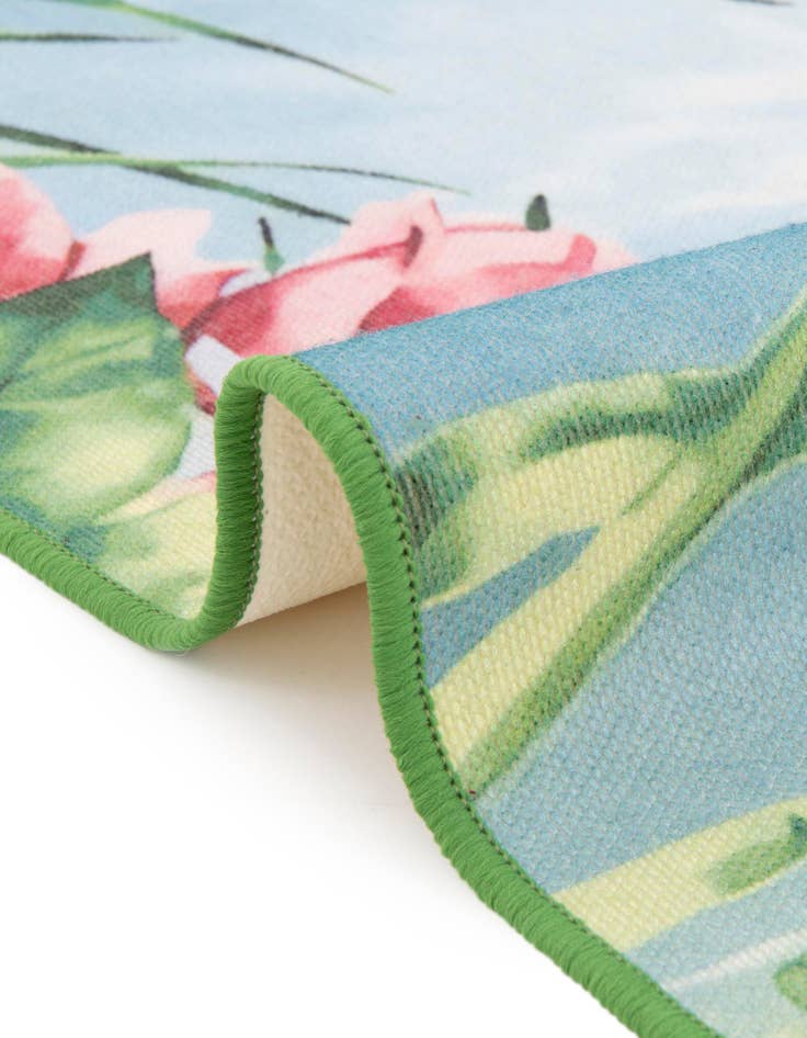 Detail image of  10' x 10'  Washable Jill Zarin Caribbean Indoor / Outdoor Round Rug