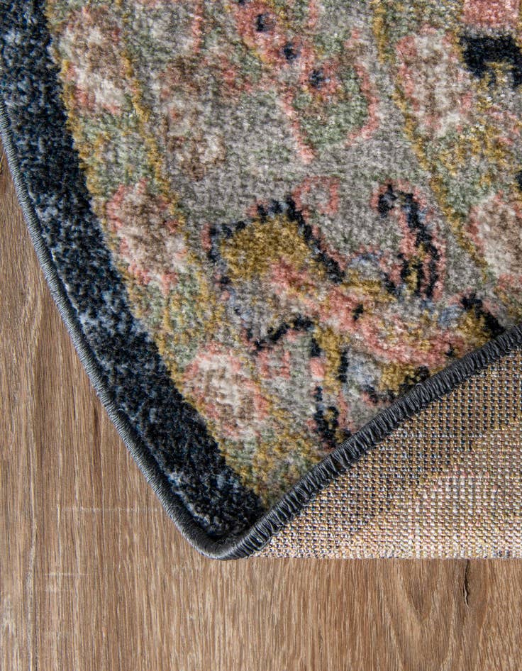 Detail image of  7' 10 x 7' 10 Kamala Washable Round Rug