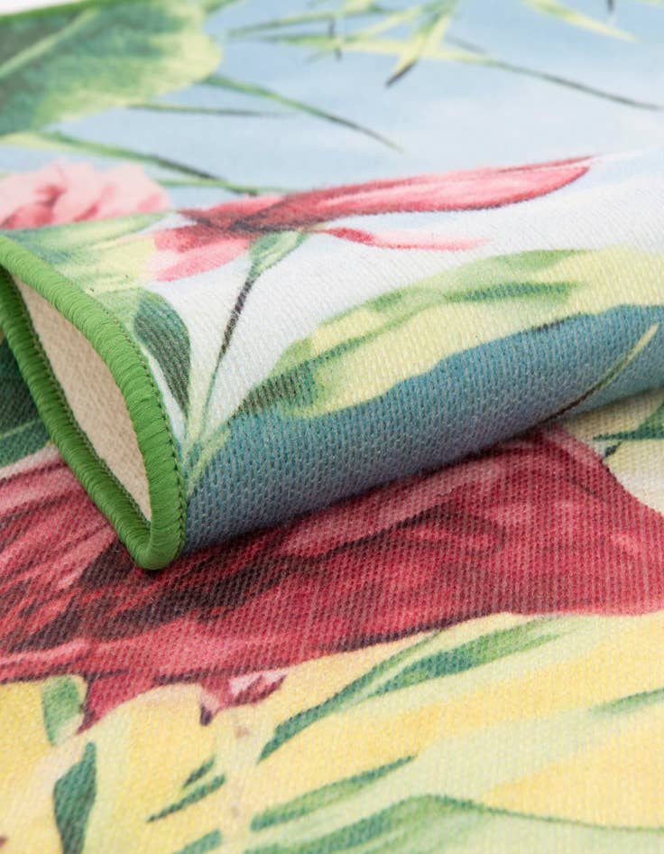 Detail image of  2' x 10'  Washable Jill Zarin Caribbean Indoor / Outdoor Runner Rug