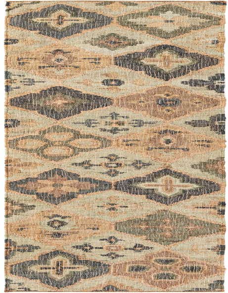 Primary image  2' 7 x 12'  Hand Woven Kala Handwoven Jute Runner Rug