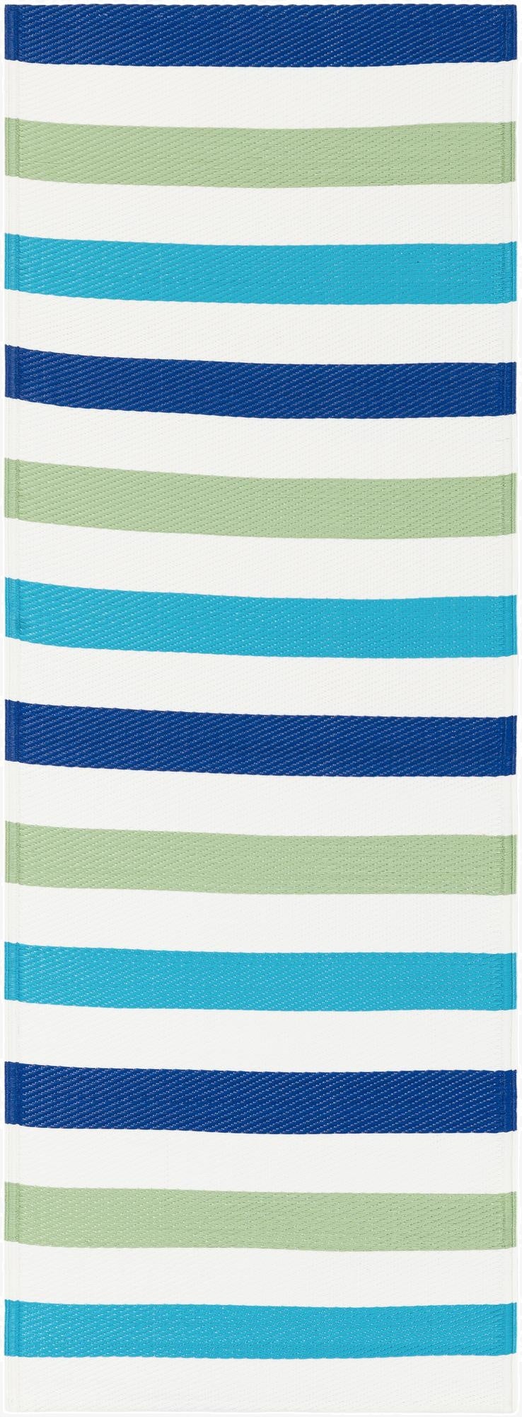  2' x 6'  Washable Vista Breeze Indoor / Outdoor Runner Rug