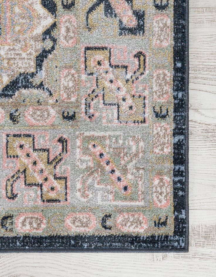 Detail image of  7' 10 x 7' 10 Kamala Washable Square Rug