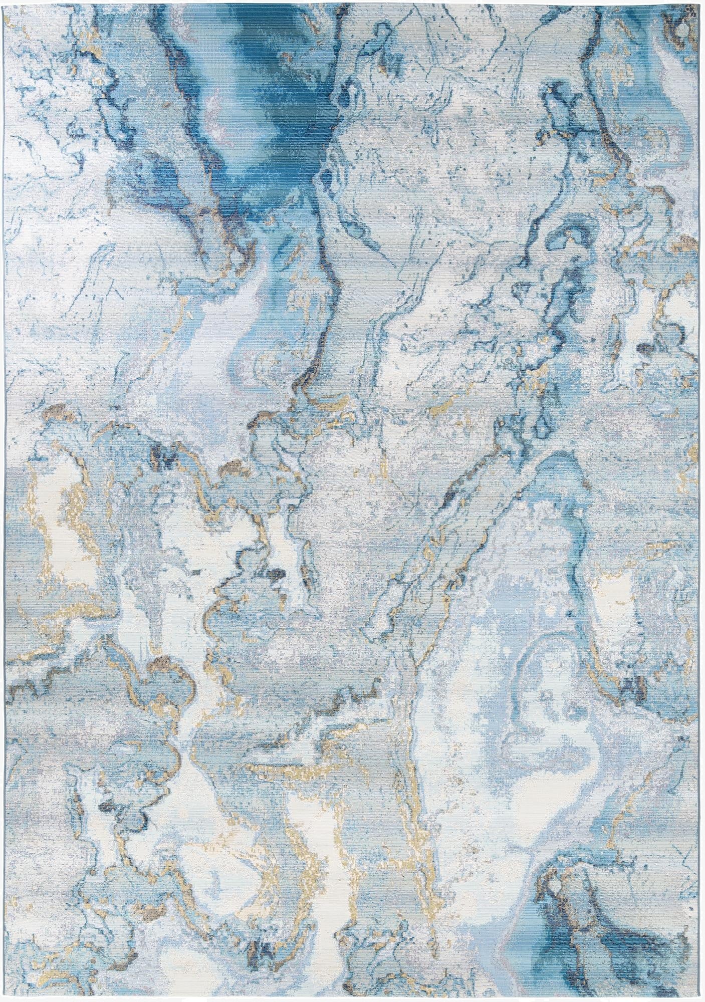  10' x 14'  Washable Modern Indoor / Outdoor Rug