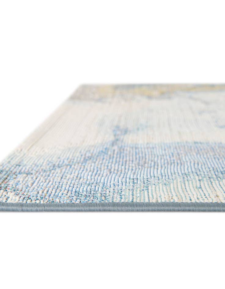 Detail image of  2' 7 x 10'  Washable Modern Indoor / Outdoor Runner Rug