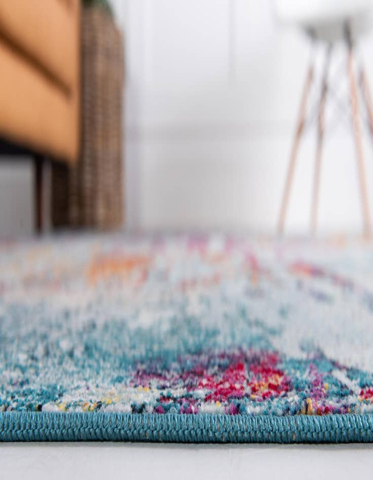 Detail image of  7' x 7' Starlight Round Rug