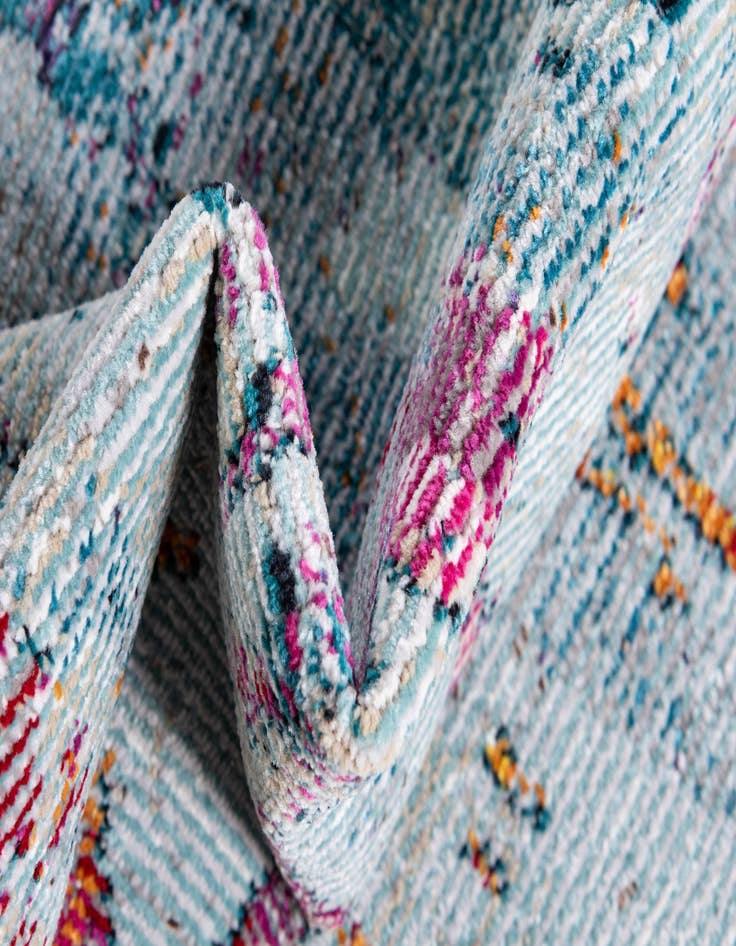 Detail image of  7' x 7' Starlight Round Rug