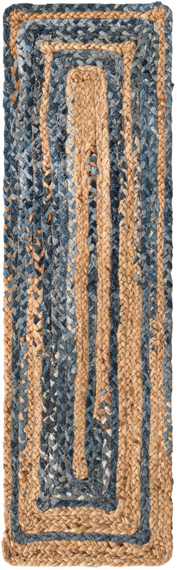 Rug Blue and Natural Swatch link