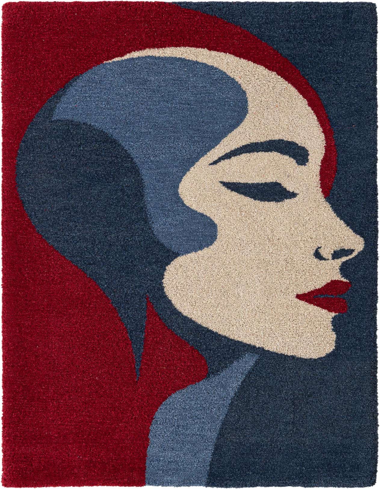 Primary image  9' x 12' Handtufted Wool Rug