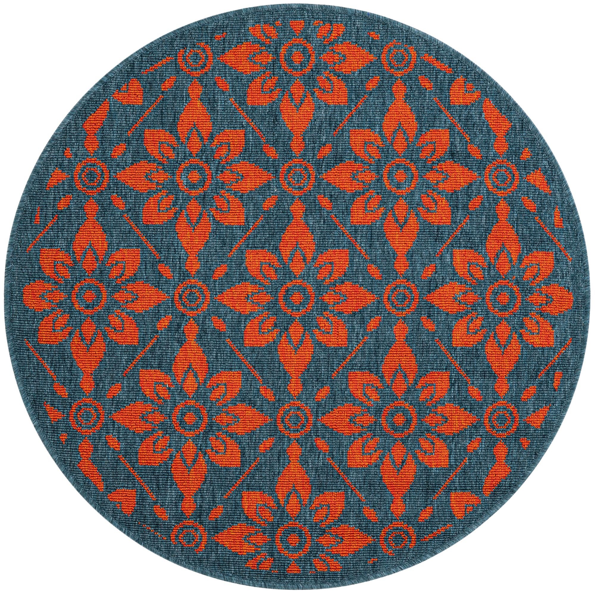 Rug Blue and Red Swatch link