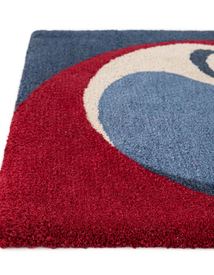 Detail image of  2' x 8' Handtufted Wool Runner Rug