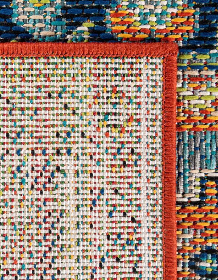 Detail image of  10' x 10'  Washable Baja Indoor / Outdoor Square Rug