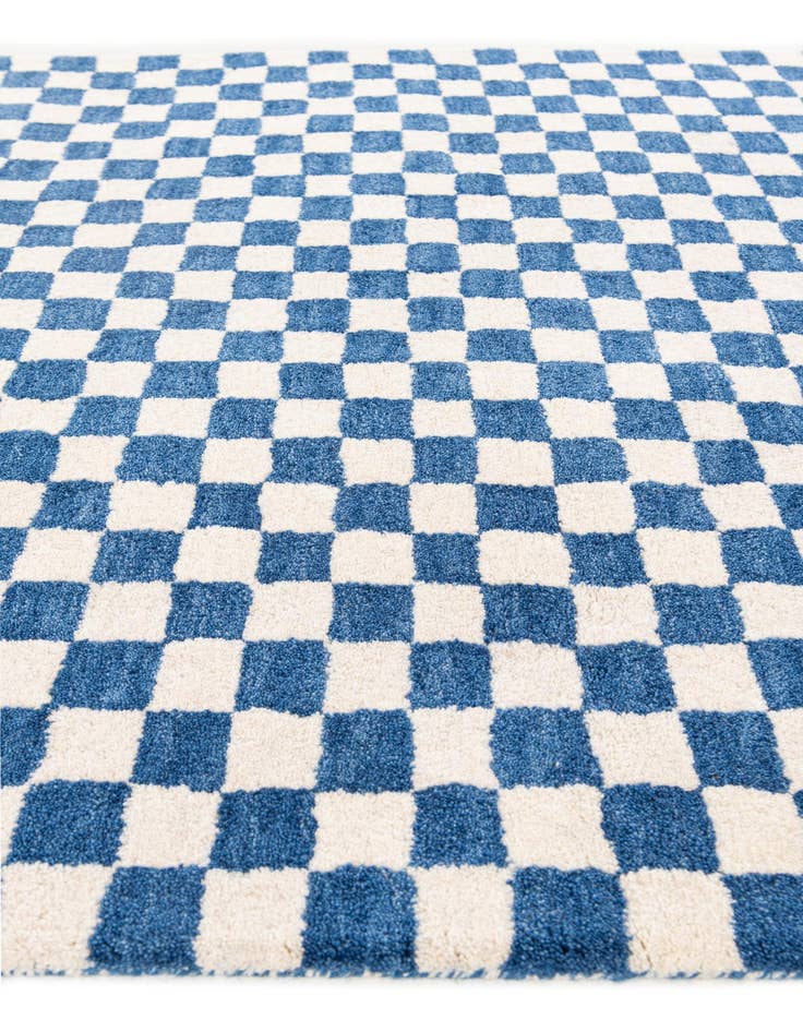 Detail image of  4' 1 x 6' 1 Gabbeh Wool Rug