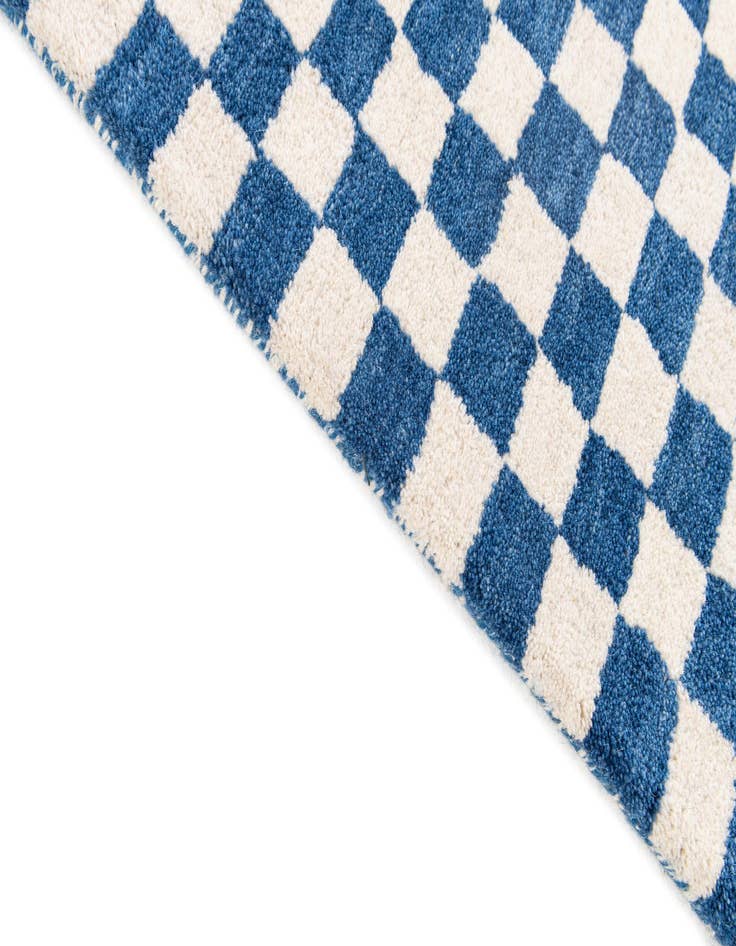 Detail image of  4' 1 x 6' 1 Gabbeh Wool Rug