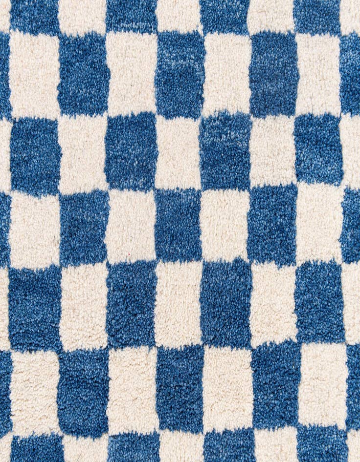 Detail image of  4' 1 x 6' 1 Gabbeh Wool Rug