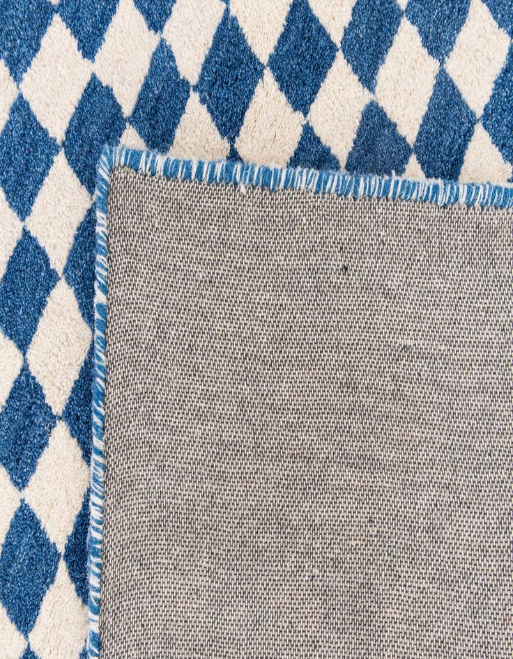 Detail image of  4' 1 x 6' 1 Gabbeh Wool Rug