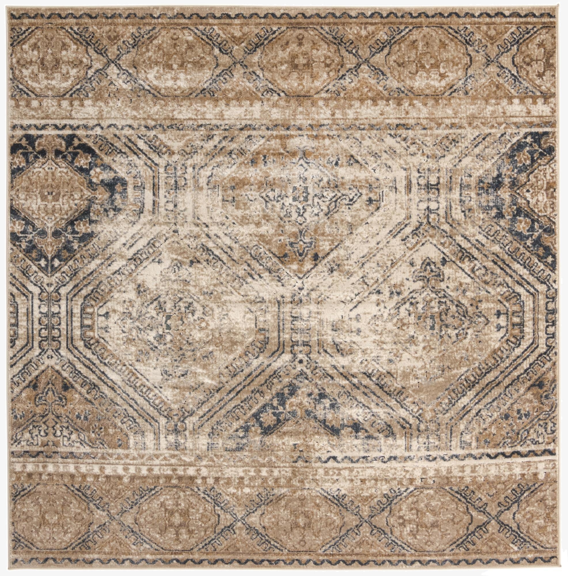  7' x 7' Eliza Square Rug