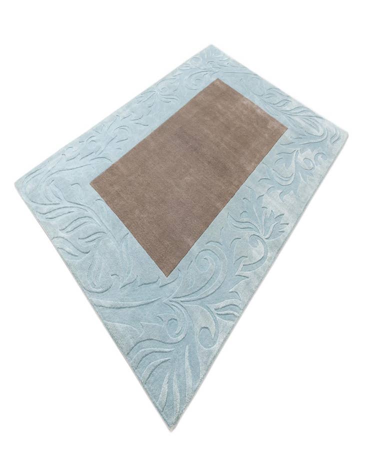 Detail image of  6' 9 x 9' 11  Hand Knotted Darya Wool Rug