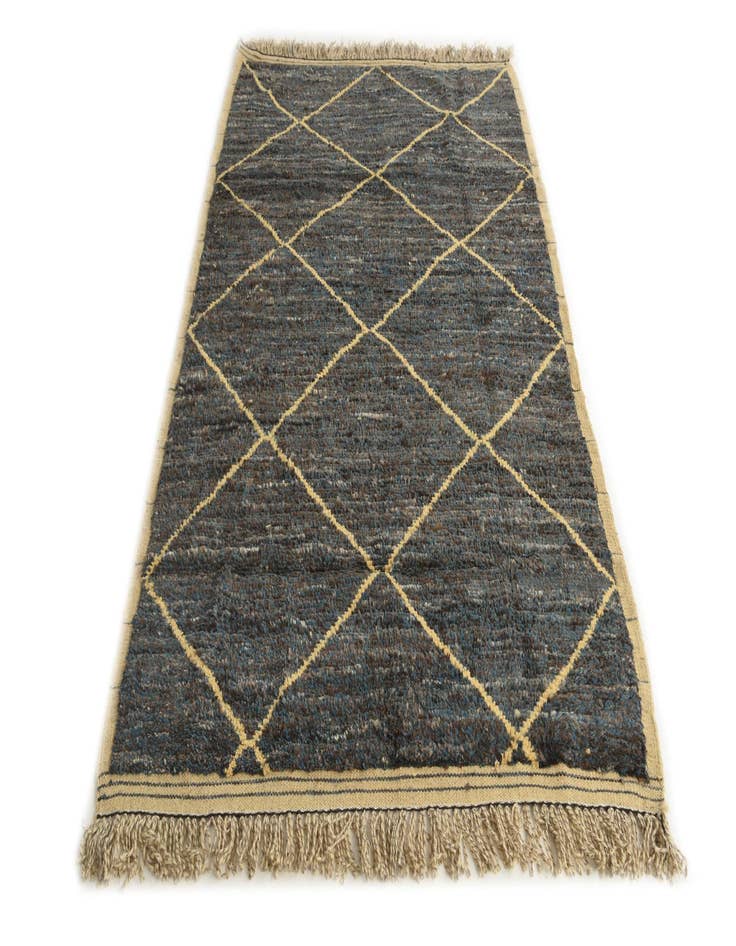 Detail image of  5' x 8' 2  Hand Knotted Moroccan Wool Rug