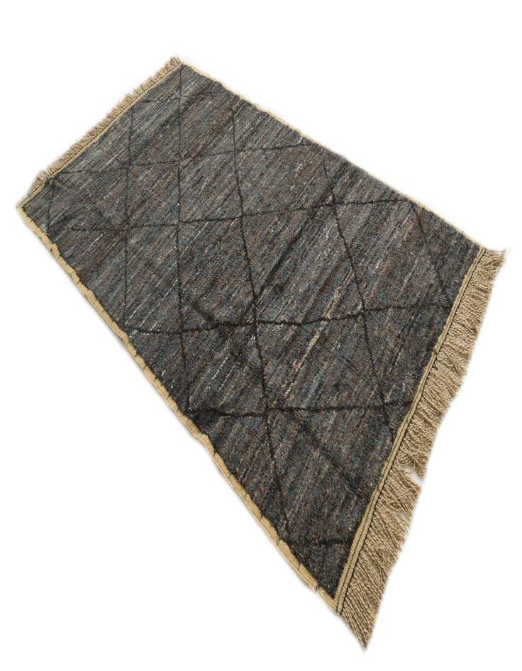 Detail image of  5' x 8' 5  Hand Knotted Moroccan Wool Rug