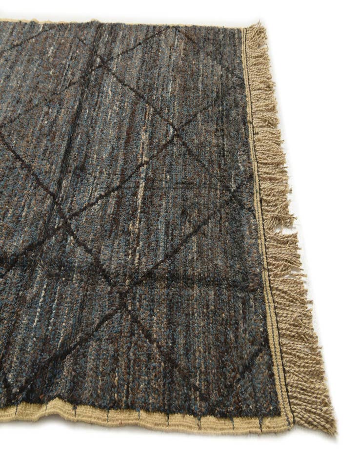 Detail image of  5' x 8' 5  Hand Knotted Moroccan Wool Rug