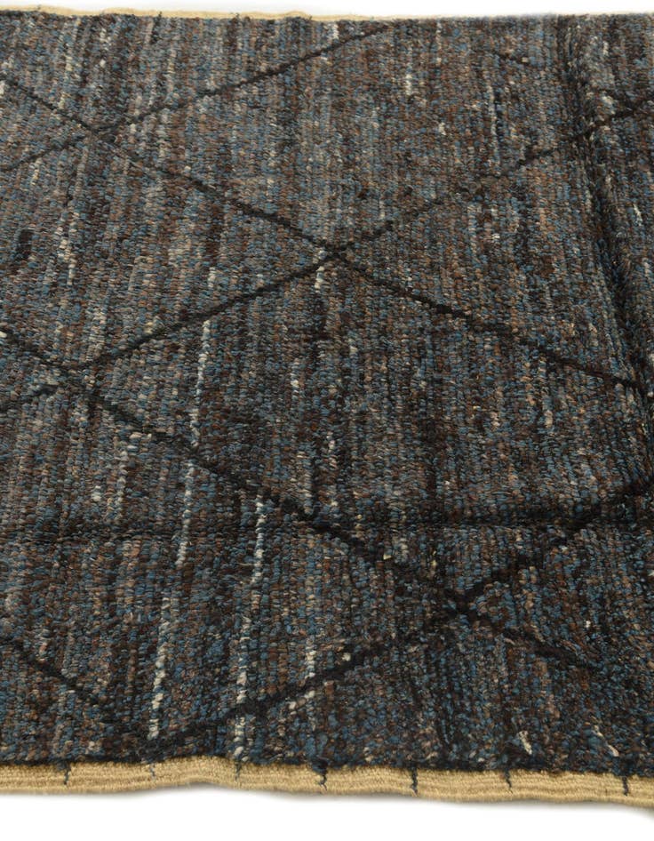 Detail image of  5' x 8' 5  Hand Knotted Moroccan Wool Rug