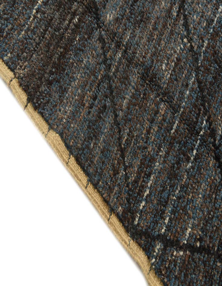 Detail image of  5' x 8' 5  Hand Knotted Moroccan Wool Rug