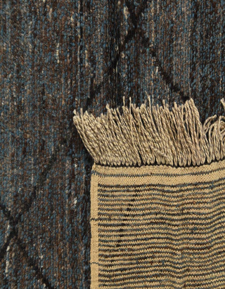 Detail image of  5' x 8' 5  Hand Knotted Moroccan Wool Rug