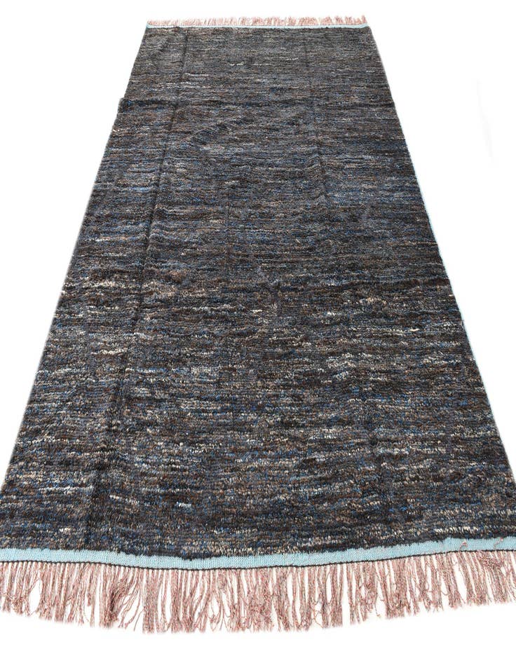 Detail image of  7' 7 x 10' 5  Hand Knotted Moroccan Wool Rug