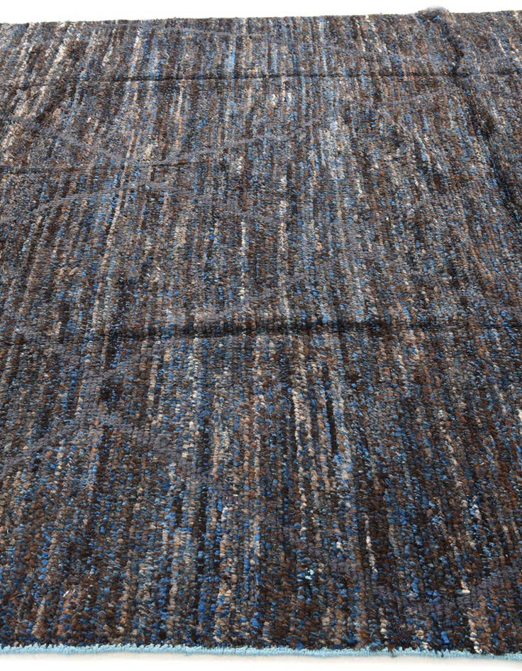 Detail image of  7' 7 x 10' 5  Hand Knotted Moroccan Wool Rug