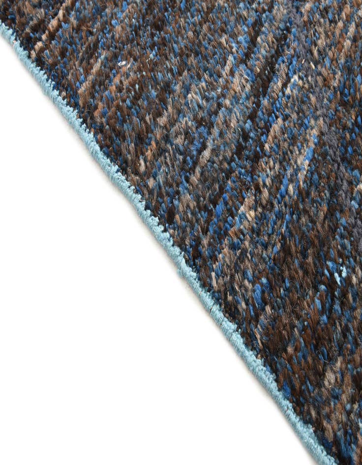 Detail image of  7' 7 x 10' 5  Hand Knotted Moroccan Wool Rug