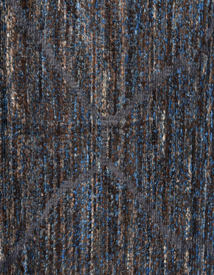 Detail image of  7' 7 x 10' 5  Hand Knotted Moroccan Wool Rug